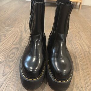 Dr Martens 2976 Max Black Leather Women's Boots